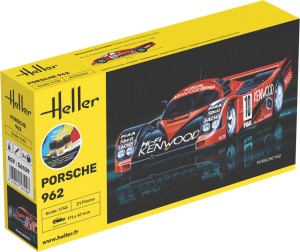 Heller 1:43 56109 STARTER KIT Porsche 962