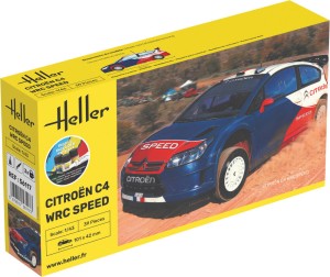 Heller 1:43 56117 STARTER KIT Citroën C4 WRC Speed