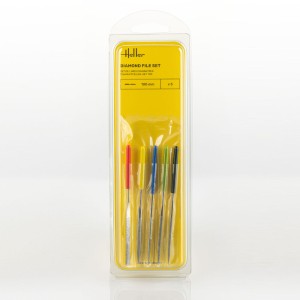 Heller  99005 Diamond file set 100 mm (5 pieces)