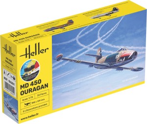 Heller 1:72 56201 STARTER KIT MD 450 Ouragan