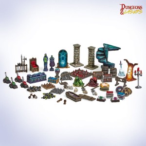Archon Studio  DNL0027 Dungeons & Lasers Expansion Set: FANTASY CUSTOMIZATION BITS