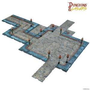 Archon Studio  DNL0048 Dungeons & Lasers Expansion Set: CITY STREETS