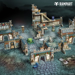 Archon Studio  RAM0005 Modular Terrain: KAZUMI TEMPLE