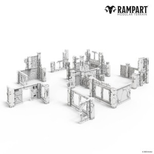 Archon Studio  RAM0007 Modular Terrain: CITY RUINS