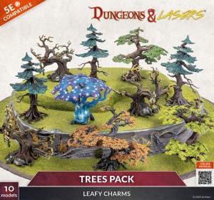 Archon Studio  DNL0059 Dungeons & Lasers Expansion Set: TREES PACK