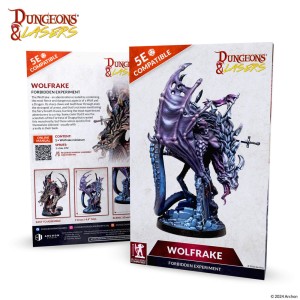 Archon Studio  DNL0082 Dungeons & Lasers Miniatures: DEUSLAIR: WOLFRAKE