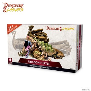 Archon Studio  DNL0086 Dungeons & Lasers Miniatures: DRAGON TURTLE