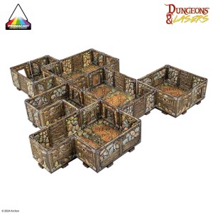 Archon Studio  DNL0098 Dungeons & Lasers ABANDONED MINES: PRE-PAINTED