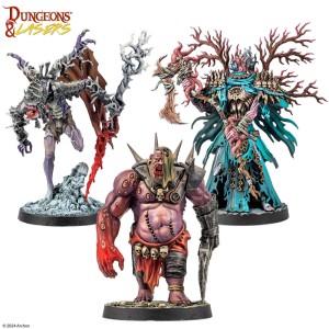 Archon Studio  DNL0095 Dungeons & Lasers Miniatures: WARLORDS OF CHAOS