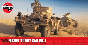 Airfix 1:35 A1386 Ferret Scout Car Mk.1