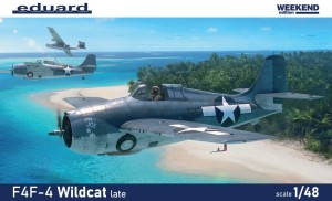 Eduard Plastic Kits 1:48 84204 F4F-4 Wildcat late  EDUARD-WEEKEND
