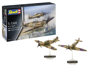Revell 1:144 3771 Supermarine Spitfire Mk.Ia & Hawker Hurricane Mk.I