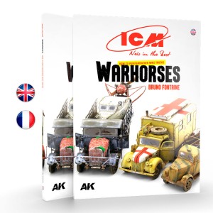 AK Interactive  AK130011 ICM - HOW TO PAINT &WEATHER WW2 TRUCKS WARHORSES - ES