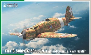 Special Hobby 1:32 100-SH32089 Fiat G.50bis/G.50bis/N ‘Fighter-Bomber & Navy Fighter’