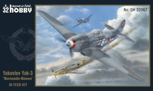 Special Hobby 1:32 100-SH32067 Yakovlev Yak-3 Normandie Niemen