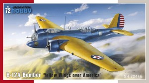 Special Hobby 1:72 100-SH72446 B-12A Bomber ‘Yellow Wings over America’