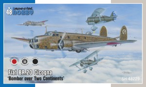 Special Hobby 1:48 100-SH48229 Fiat Br.20 Cicogna ‘Bomber over Two Continents’