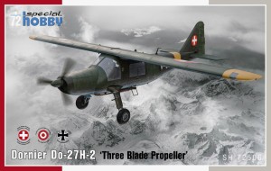 Special Hobby 1:72 100-SH72506 Dornier Do-27H-2 ‘Three Blade Propeller’
