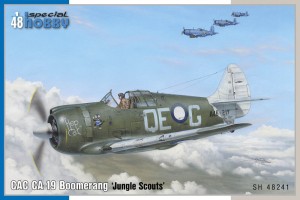 Special Hobby 1:48 100-SH48241 CAC CA-19 Boomerang ‘Jungle Scouts’