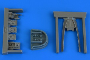 Aires 1:48 4915 A-10A/C Thunderbolt II cabin frame für ACADEMY
