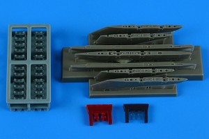 Aires 1:48 4916 F-5E Tiger II pylons & missile launchers für AFV CLUB