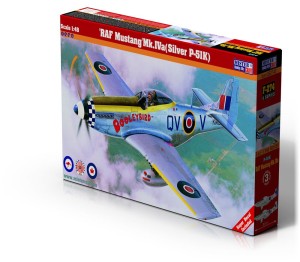Mistercraft 1:48 F-274 RAF P-51 Mustang Mk Iva Silver P-51