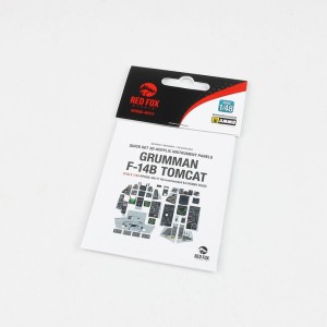 Red Fox Studio 1:48 RFSQS-48111 Grumman F-14B Tomcat (for Hobby Boss kit)