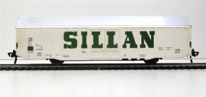 Spur H0 Fleischmann 1477 Großraumgüterwagen Sillan DB o.OVP (2891K)