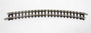 Roco N 22222 gebogenes Gleis braun R 2 =228,2mm  30° /(Z102)