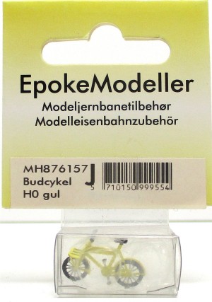 Spur H0 Epoke-Modeller Post-Fahrrad OVP ()5867K