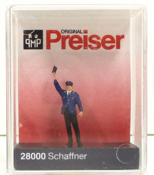 Preiser Exclusiv 28000 Schaffner Einzel Figuren H0 1:87 OVP (5818K)