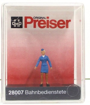 Preiser Exclusiv 28007 Bahnbedienstete Einzel Figuren H0 1:87 OVP (5825K)