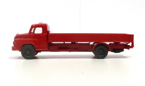 Wiking 1/87 MAN Langpritschen-LKW rot o. OVP (Spur H0)()