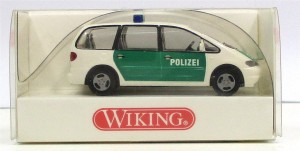 Wiking 1/87 1040727 Polizei Ford Galaxy - OVP (Spur H0)(15-3)