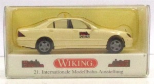 Wiking 1/87 014914 Mercedes S-Klasse TAXI - OVP (Spur H0)(15-17)