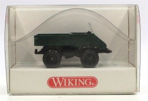Wiking 1/87 8700121 Unimog 411 grün - OVP (Spur H0)(13-3)