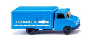 *Wiking 035404 Tiefkühlwagen (Opel Blitz) "Seefische" Spur H0 1:87