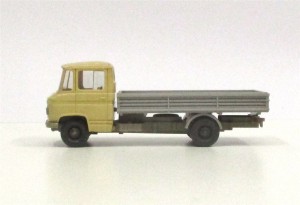 Wiking 1/87 MB 408 Pritsche beige/graublau o. OVP (Spur H0)(107-6)