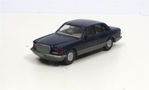 Wiking H0 1/87 MB 500 SE blau PKW-Modell  o. OVP (8-15)