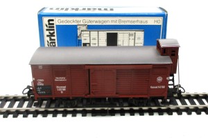 Spur H0 Märklin 4695 Gedeckter Güterwagen G10 Br.Haus DRG OVP (3359k)