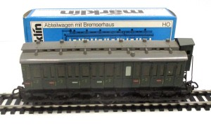 Spur H0 Märklin 4005 Abteilwagen Bremserhaus OVP (3364k)