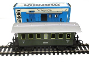 Spur H0 Märklin 4040 Nebenbahn-Plattformwagen EVP (3367k)