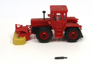 Kibri 1/87 Kibri MB-Trac mit Mähvorsatz rot o. OVP (105--11)