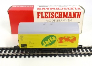 Spur H0 Fleischmann 5043 Gedeckter Güterwagen JAFFA OVP  (3386k)