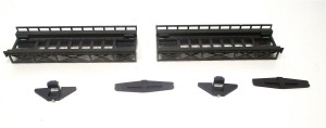 Spur N Faller 2x Rampenstück Gitterunterzug 100mm Zubehör (Z140)