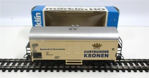 Spur H0 Märklin 4416 Gedeckter Güterwagen Dortmunder Kronen OVP (3808k)