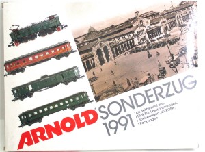 Spur N Arnold Sonderzug 1991 Originalverpackung (4272k)