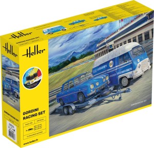 Heller 1:24 52328 STARTER KIT Gordini Racing Set
