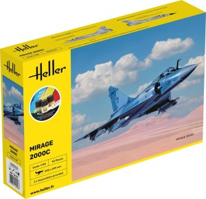 Heller 1:48 56426 STARTER KIT Mirage 2000 C