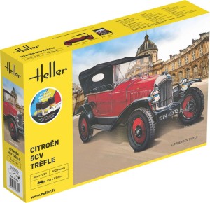 Heller 1:24 56702 STARTER KIT Citroen Trefle